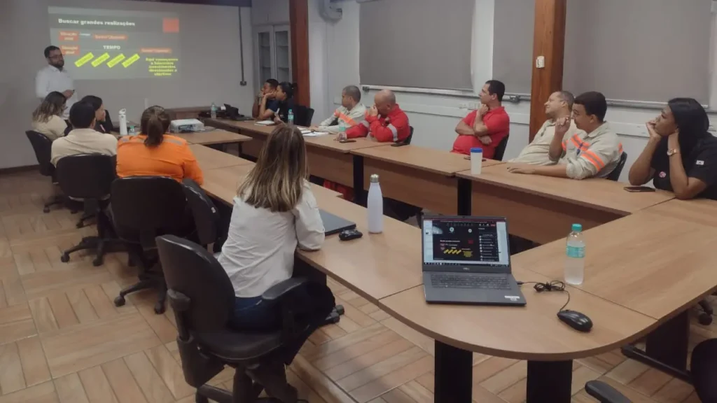 Lucratividade com extração de minério.